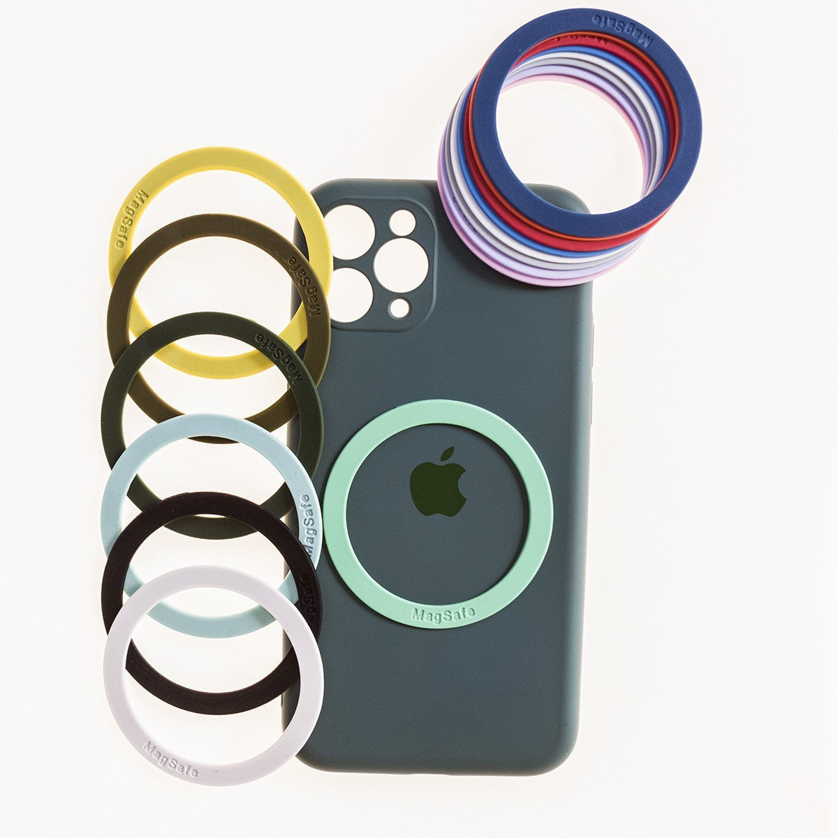 Liquid Silicone Mobile Phone Wireless Charging Auxiliary Circle Lead Magnetic Paste